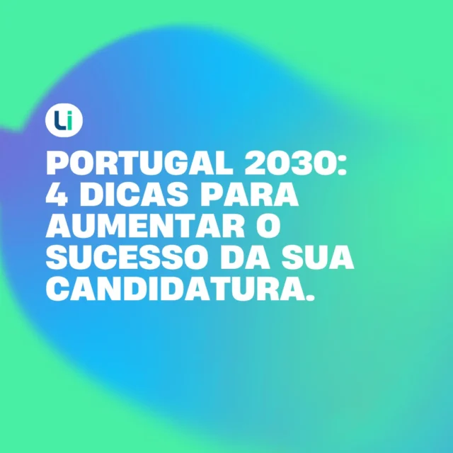 🚀 Quer acelerar a inovação e crescimento da sua empresa com os apoios do Portugal 2030?

🎯 Estas dicas ajudam  aumentar as hipóteses de sucesso da sua candidatura: 

1. Prefira candidaturas colaborativas (empresa + universidade/centro tecnológico): adicionam rigor científico e elevam a pontuação.

2. Produza um plano de exploração comercial robusto: descreva os mercado-alvo, modelo de receita e calendário de lançamento.

3. Demonstre capacidade financeira e de gestão: um organigrama do projeto, CVs do pessoal-chave e cartas de compromisso de parceiros são decisivos.

4, Demonstre impacto — económico, ambiental e social — e, se possível, internacionalização.

👉  Saiba mais no nosso blog. Link na bio. 

#apoioempresas #empreendedoresportugal 
#startup #empreendedorismoportugal
#empreenderemportugal #empresasportuguesas
#motivacaoempreendedora #marcasportuguesas #pme
#pequenasmediasempresas #planodenegócios
#consultoriadeinvestimentos #consultoriadegestao
#startupportugal #incentivos2030 #PT2030
#candidaturasportugal2030 #dicasempresas #dicasdenegócio #dicasempreender #fundoseuropeus #fundoscomunitários